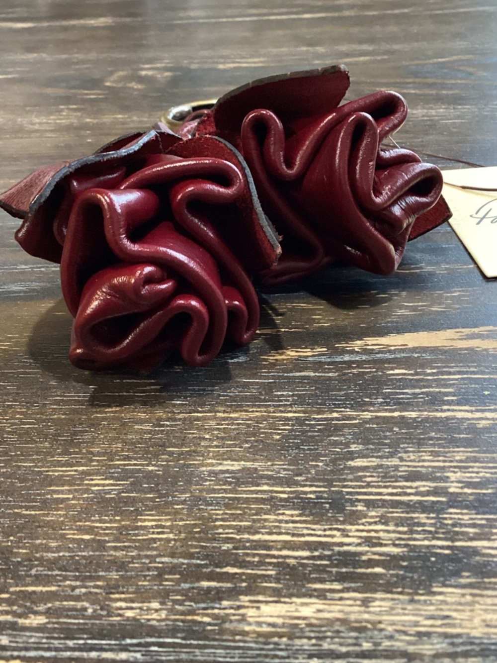Patricia Nash Laced Rose Bag Charm - Picture 3 of 5